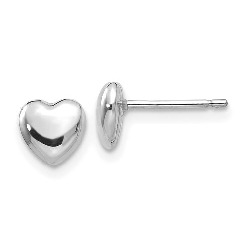 K White Gold Heart Earrings - Jewelry - Modalova