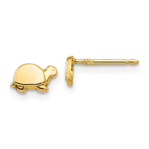 K Mini Turtle Earrings - Jewelry - Modalova