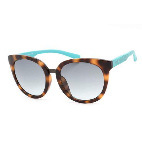 Women's Sunglasses - Warm Tortoise Round Frame / CKJ789SAF 202 - Calvin Klein Jeans - Modalova