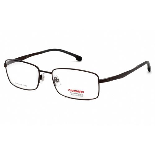 Men's Eyeglasses - Full Rim Brown Rectangular Frame / 8855 009Q 00 - Carrera - Modalova