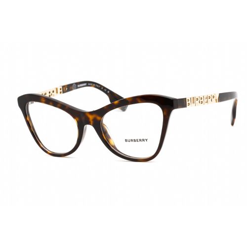 Women's Eyeglasses - Full Rim Cat Eye Dark Havana Plastic / 0BE2373U 3002 - BURBERRY - Modalova