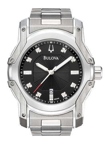 D109 Men's Diamond Wintermoor Watch - Bulova - Modalova