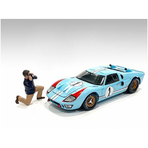 Figurine IV - Polyresin Material Race Day 2 for 1/18 Scale Models - American Diorama - Modalova