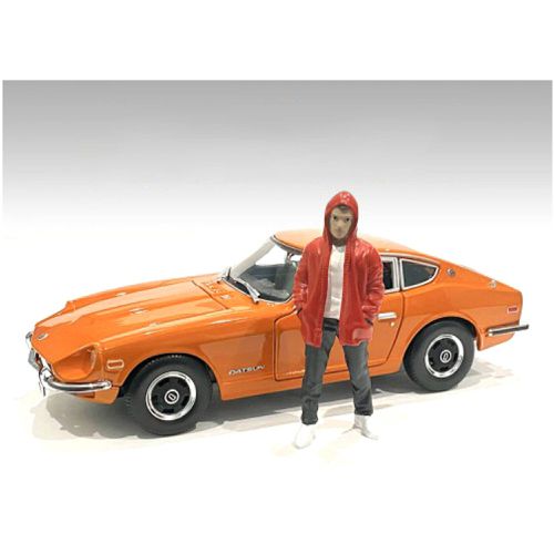 Figurine IV - Polyresin Material Car Meet 2 for 1/24 Scale Models - American Diorama - Modalova