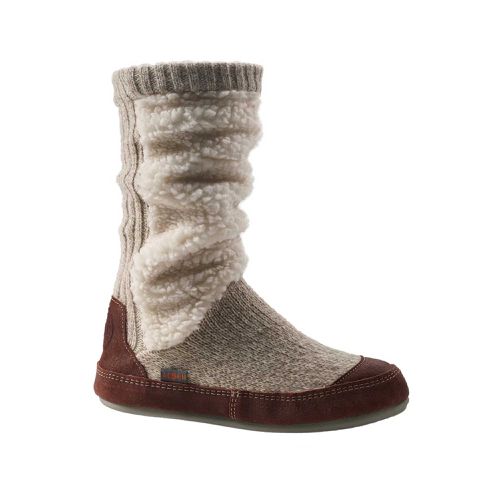 Women's Slouch Boots - Genuine Suede Toe, Buff Popcorn, Medium / A10161ACCWM - Acorn - Modalova