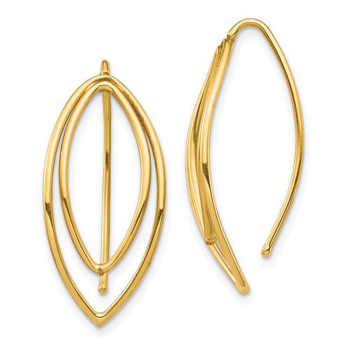 K Dangle Threader Earrings - Jewelry - Modalova