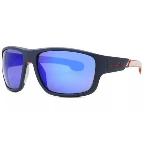 Men's Sunglasses - 4006/S Matte Blue Plastic Frame / 4006S-0RCTZ0-63-17-125 - Carrera - Modalova