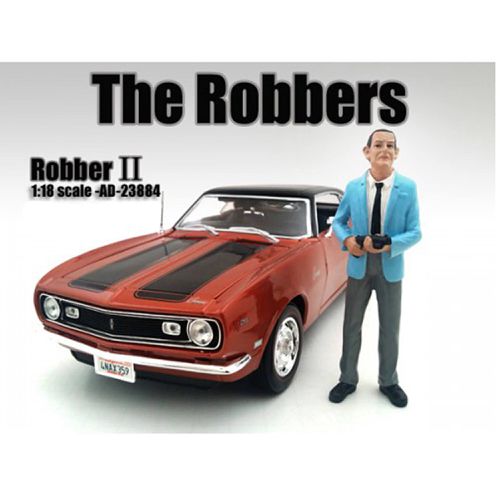 Figure - The Robbers Robber II For 1:18 Scale Models, 4 inch Tall - American Diorama - Modalova
