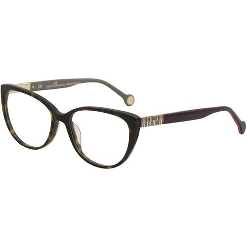 Women's Eyeglasses - VHE710K Dark Havana Frame / VHE710K-722Y-53-16-140 - Carolina Herrera - Modalova