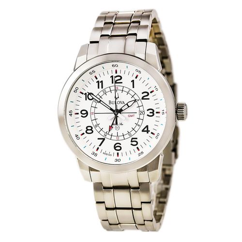 B125 Men's Titanium Marine Star Dual Time Watch - Bulova - Modalova