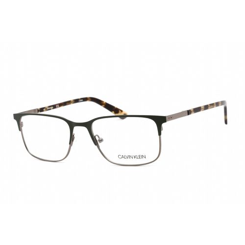 Women's Eyeglasses - Rectangular Matte Forest Green Frame / CK19712 307 - Calvin Klein - Modalova