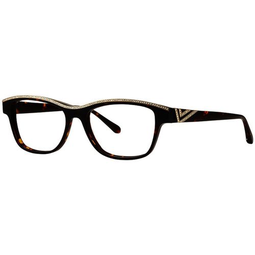 Women's Eyeglasses - Brown Frame Demo Lens / 4404-C16-53-16-135 - Caviar - Modalova