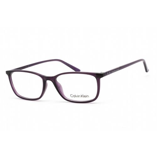 Women's Eyeglasses - Crystal Dark Purple Rectangular Frame / CK19512 501 - Calvin Klein - Modalova