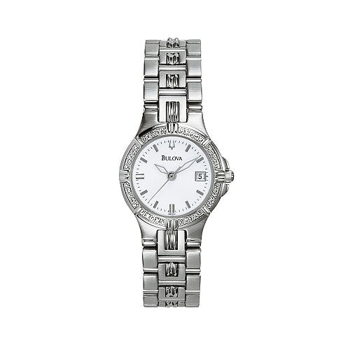 Bulova Women's Diamond Watch 96R04 - Bulova - Modalova