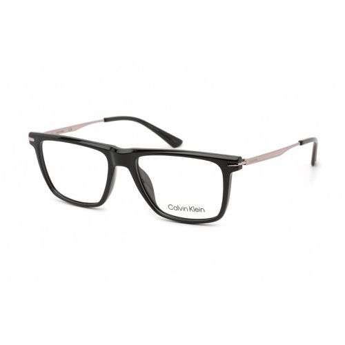 Men's Eyeglasses - Black Plastic Rectangular Shape Frame / CK22502 001 - Calvin Klein - Modalova