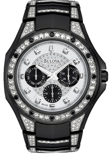 Bulova Men's Crystal Watch 98C102 - Bulova - Modalova