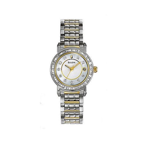 Bulova Women's Diamond Watch 98R104 - Bulova - Modalova