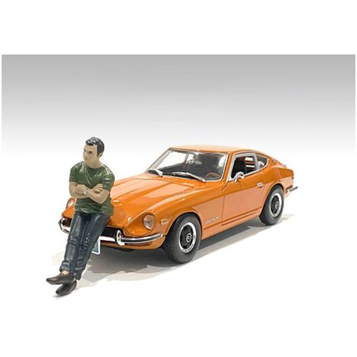 Figurine II - Polyresin Material Car Meet 2 for 1/18 Scale Models - American Diorama - Modalova