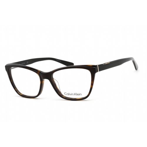 Unisex Eyeglasses - Dark Tortoise Plastic Cat Eye Frame / CK20532 235 - Calvin Klein - Modalova