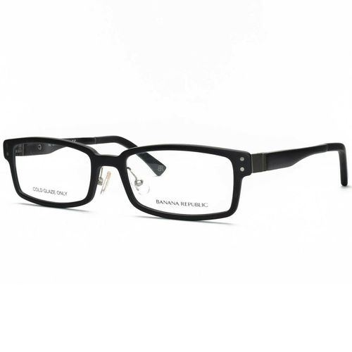 Men's Eyeglasses - Lambert Matte Black Frame / Lambert-0D28-53-17-140 - Banana Republic - Modalova