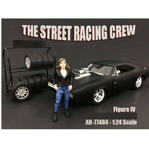 Figurine IV - The Street Racing Crew For 1/24 Models Blister Pack - American Diorama - Modalova
