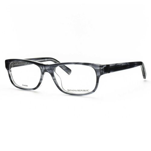 Men's Eyeglasses - Damian Striated Grey Frame / Damian-0EQ4-51-16-135 - Banana Republic - Modalova