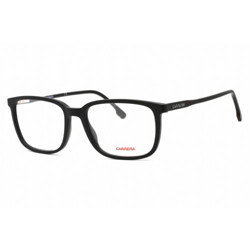 Unisex Eyeglasses - Full Rim Matte Black Plastic Frame / 254 0003 00 - Carrera - Modalova