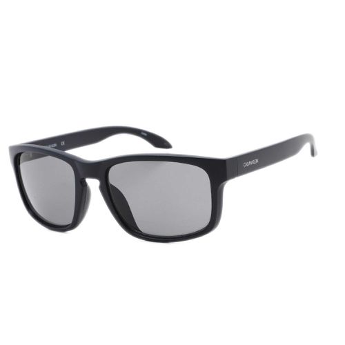 Women's Sunglasses - Grey Lens Matte Navy Frame / CK19566S 410 - Calvin Klein - Modalova