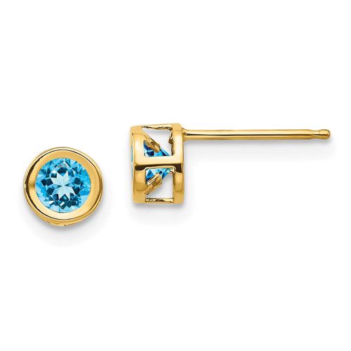 K Blue topaz Earrings - December - Jewelry - Modalova