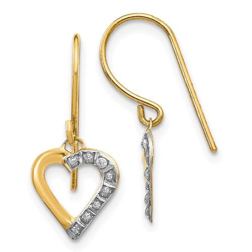 K Diamond Fascination Heart Earrings - Jewelry - Modalova