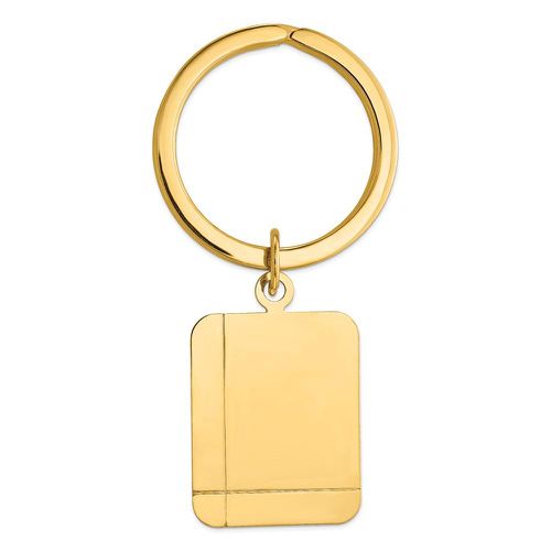 K Rectangle Disc Key Ring - Jewelry - Modalova