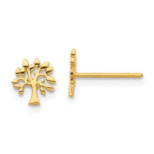 K Tree Post Earrings - Jewelry - Modalova