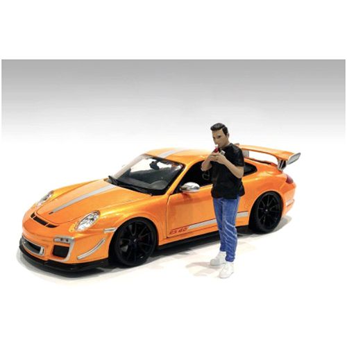 Figurine VI - Polyresin Material Car Meet 1 for 1/18 Scale Models - American Diorama - Modalova