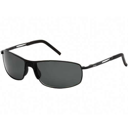 Men's Sunglasses - Full Rim Black Rectangular Metal Frame / Huron/S 091T 00 - Carrera - Modalova