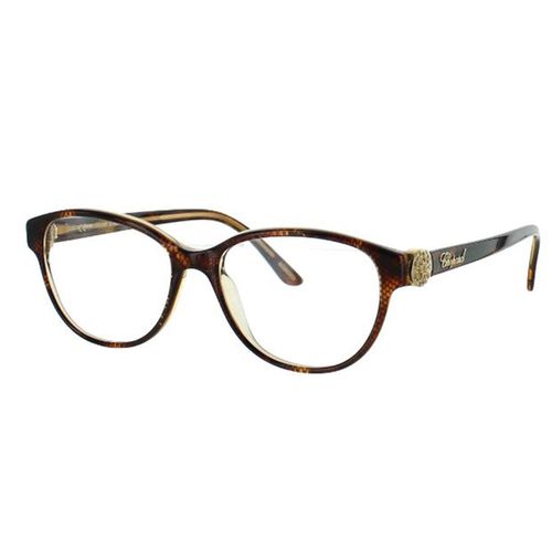 Women's Eyeglasses - Havana Lace Frame Demo Lens / VCH160S-0GA7-53-16-140 - Chopard - Modalova