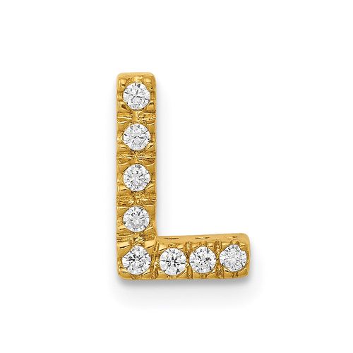 K Diamond Initial L Charm - Jewelry - Modalova