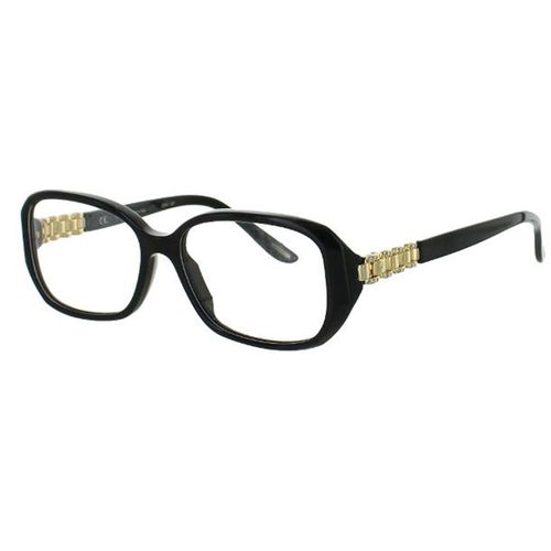 Women's Eyeglasses - Shiny Black Frame Demo Lens / VCH155S-0700-53-15-135 - Chopard - Modalova