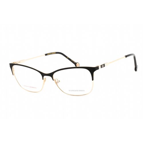 Women's Eyeglasses - Black Gold Stainless Steel / CH 0074 02M2 00 - Carolina Herrera - Modalova