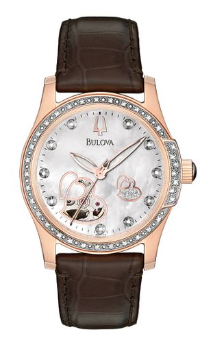 R139 Women's Automatic Diamond BVA Series 130 MOP Watch - Bulova - Modalova