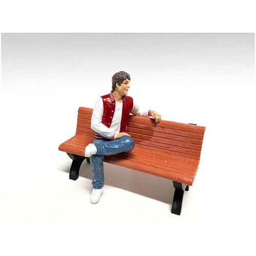 Figurine - Adam Sitting Polyresin for 1/18 Scale Models Blister Pack - American Diorama - Modalova