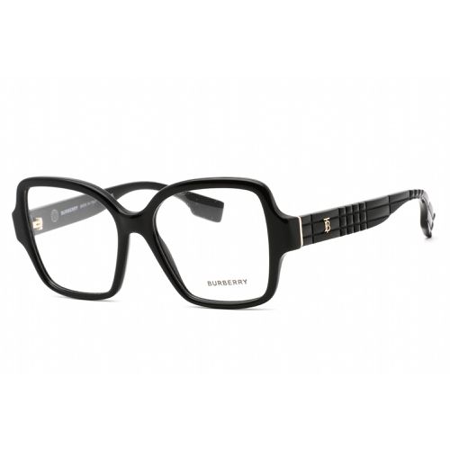 Women's Eyeglasses - Full Rim Square Shape Black Plastic Frame / 0BE2374 3001 - BURBERRY - Modalova