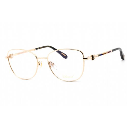 Women's Eyeglasses - Shiny Rose Gold Metal Rectangular Frame / VCHF17S 0300 - Chopard - Modalova