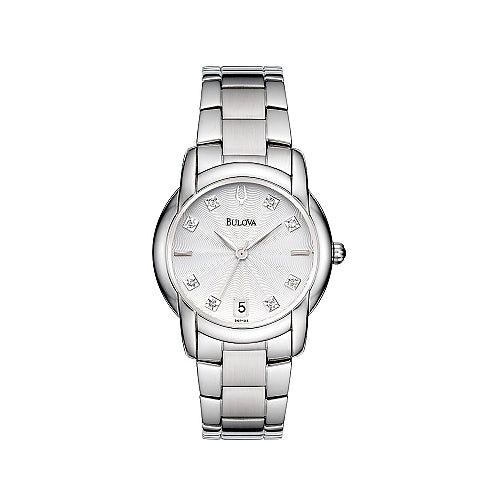 Bulova Women's Diamond Watch 96P104 - Bulova - Modalova