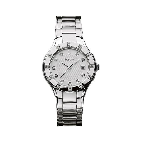 Bulova Women's Diamond Watch 96R111 - Bulova - Modalova