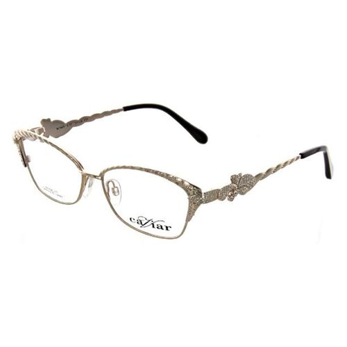 Women's Eyeglasses - Gold Frame Demo Lens / 5649-C21-53-16-135 - Caviar - Modalova
