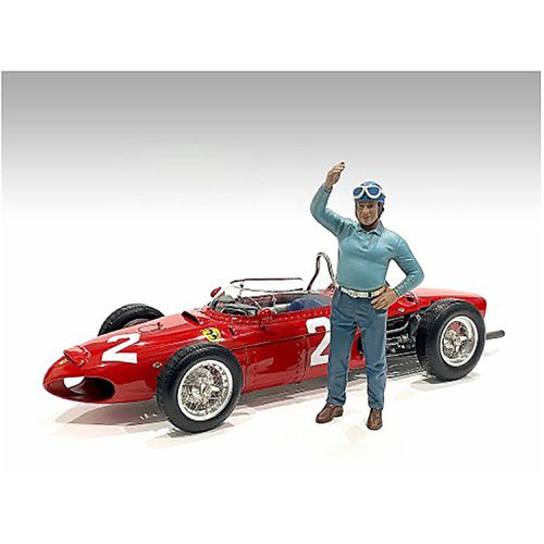 Figure B - Racing Legends 50's Polyresin for 1/18 Scale Models - American Diorama - Modalova