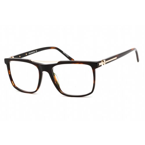 Men's Eyeglasses - Dark Tortoise Acetate Square Shape Frame / PC75067 C02 - Charriol - Modalova