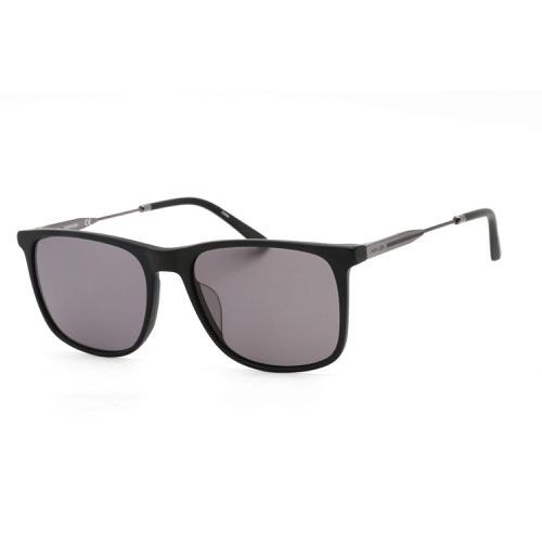 Men's Sunglasses - Matte Black Rectangular Plastic Frame / CK20711S 001 - Calvin Klein - Modalova