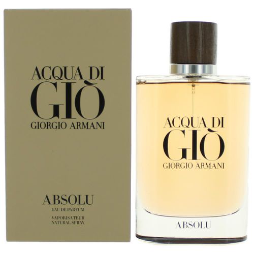 Acqua Di Gio Absolu by , 4.2 oz Eau De Parfum Spray for Men - Giorgio Armani - Modalova