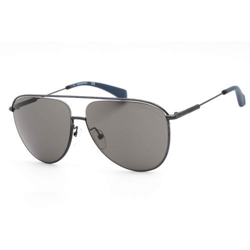 Unisex Sunglasses - Distressed Navy Aviator Frame / CKJ154SAF 403 - Calvin Klein Jeans - Modalova